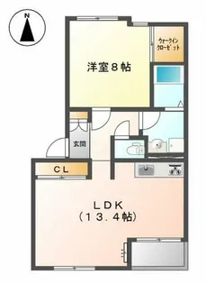 アニバーサリー【2階】の間取り