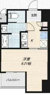 大阪府大阪市東成区中道2丁目【マンション】の間取り