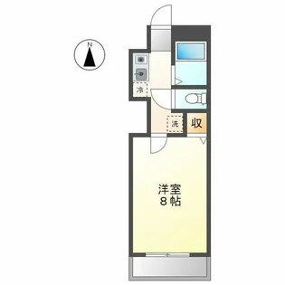 ハッピーヒル【4階】の間取り