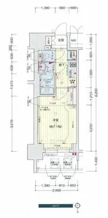 プレサンス桜通ベルノ【4階】の間取り