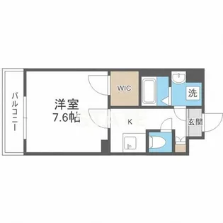 フォーリアライズ大阪ウエストベイ【3階】の間取り