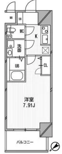 アーデン谷町【8階】の間取り