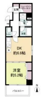 フレンシアノイエ内本町【10階】の間取り
