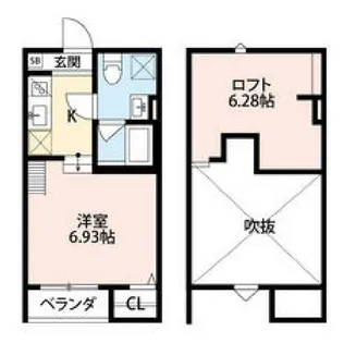 Cereja【1階】の間取り