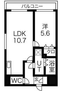 MIKIGARDEN【3階】の間取り
