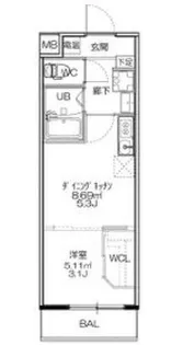 SERENiTE-04【11階】の間取り