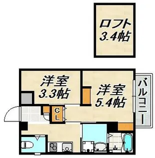 エヌエムキャランドドゥ【3階】の間取り