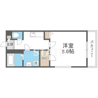 シャルマン緑橋【2階】の間取り