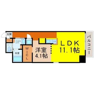 SK BUILDING-901【9階】の間取り