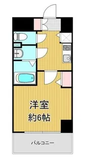 ララプレイス阿波座駅前フェリオ【15階】の間取り