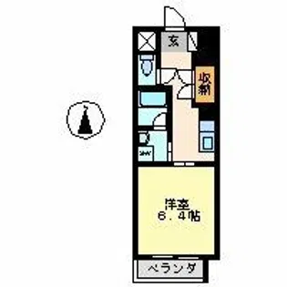 セレス鶴舞(Ceres鶴舞)【7階】の間取り