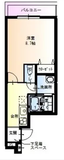 フジパレス新深江Ⅷ番館【1階】の間取り