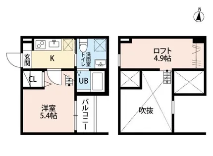 愛知県名古屋市南区三吉町3丁目【アパート】の間取り