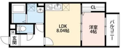 Vezelia【1階】の間取り