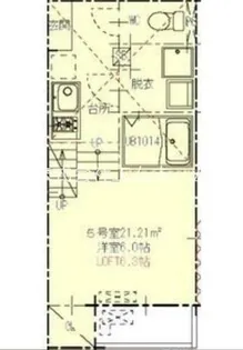 愛知県名古屋市天白区平針3丁目【アパート】の間取り