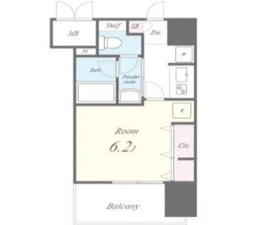 Fujiman北山町【2階】の間取り