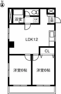 さくらビル【5A号室】の間取り