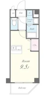 KSロイヤル天王寺北【7階】の間取り