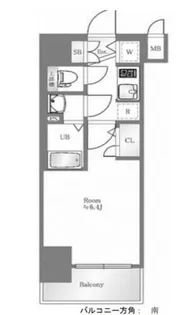 プレサンス中之島公園アティレ【11階】の間取り