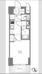 プレサンス北浜パレス【14階】の間取り