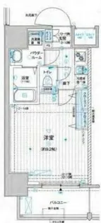 大阪府大阪市中央区博労町1丁目【マンション】の間取り