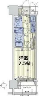 大阪府大阪市中央区大手通2丁目【マンション】の間取り