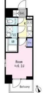 エスリードザ・カレント大阪【3階】の間取り