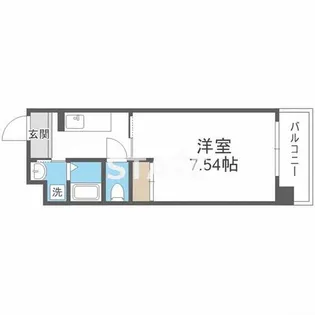 ARCENCIEL SQUARE FUKAEBASHI【8階】の間取り