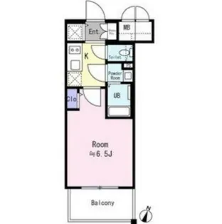 エスリードザ・イーストレジデンス大阪城【5階】の間取り