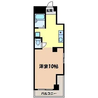 ハウス108筒井【3階】の間取り