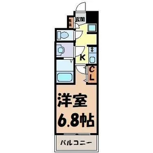 インプルーブ鶴舞【9階】の間取り