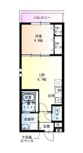 フジパレス遠里小野イースト【3階】の間取り