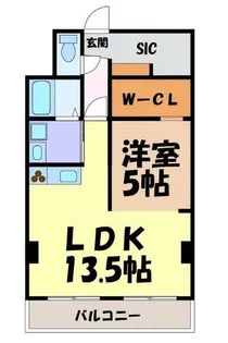 三秀レジデンス【6階】の間取り