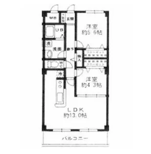 大阪府堺市西区浜寺船尾町東3丁【アパート】の間取り