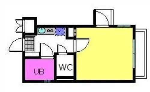 大阪府堺市北区常磐町3丁【マンション】の間取り