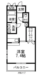 大阪府堺市西区鳳西町2丁【アパート】の間取り