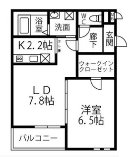 大阪府堺市西区鳳南町4丁【アパート】の間取り