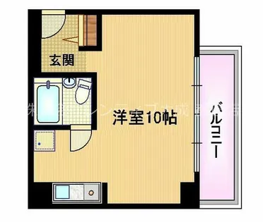 1Rの間取り画像