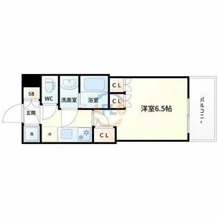 アルティザ淡路駅東【11階】の間取り