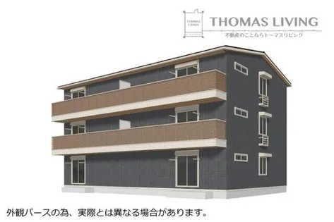 D-ROOM本城東 B棟【3階】の外観