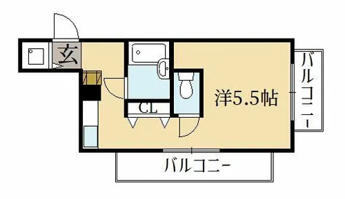 パル大久保【4階】の間取り