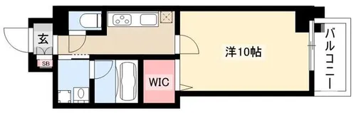 SOU大須【7階】の間取り