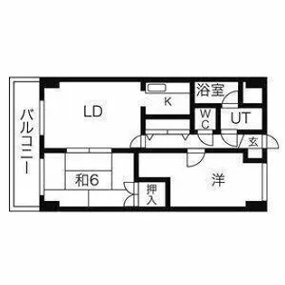 アズブライト【3階】の間取り