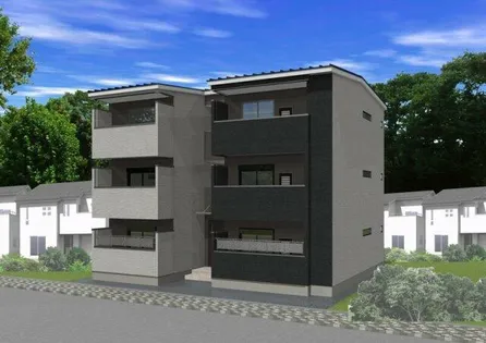 クリエオーレ南津の辺町【3階】の外観