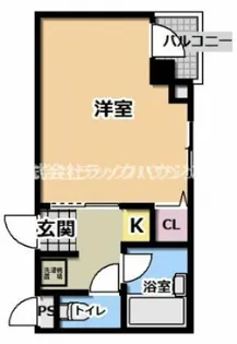 ミレニアム門真【3階】の間取り