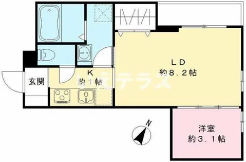 Lumino Foresta【2階】の間取り