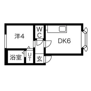 アムールハイツフォー【3階】の間取り