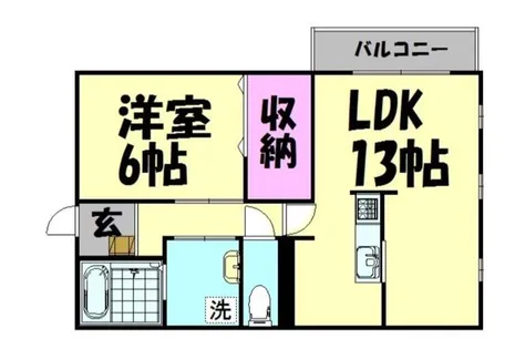 ウルス・ヴィラージュ【1階】の間取り