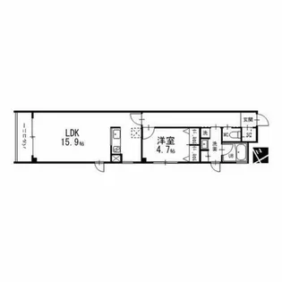 愛知県名古屋市千種区田代本通2丁目【マンション】の間取り