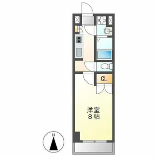 サニー鶴舞【10階】の間取り